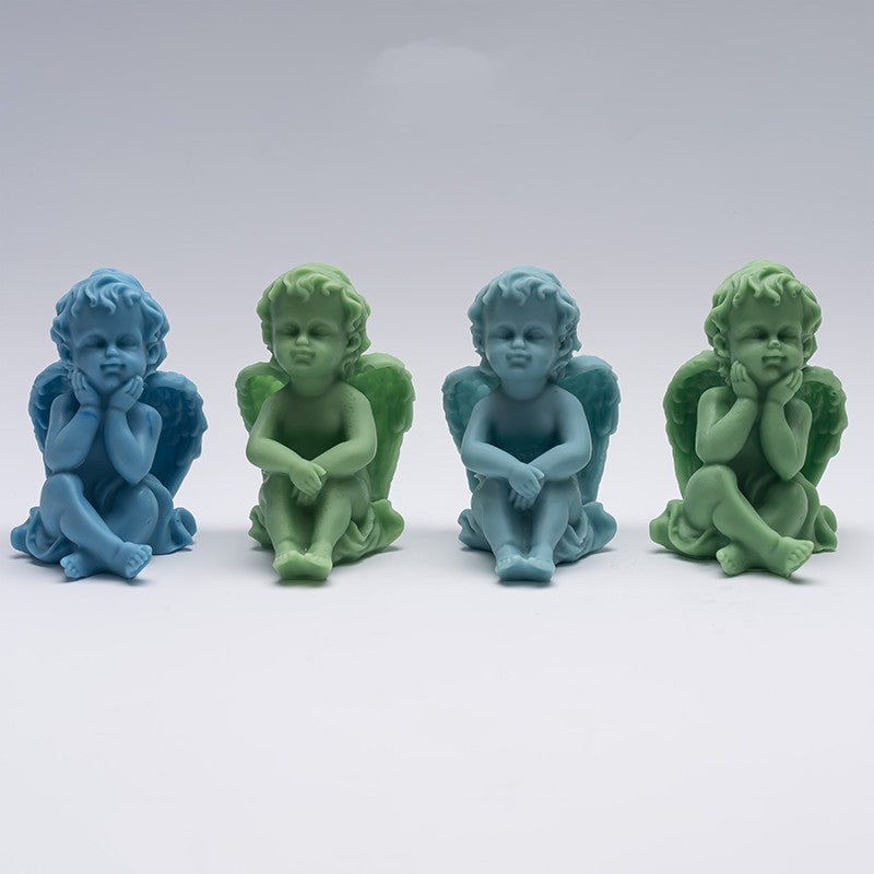 Silicone Little Angel Candle Mould - Create Heavenly Candles Candles Moulds