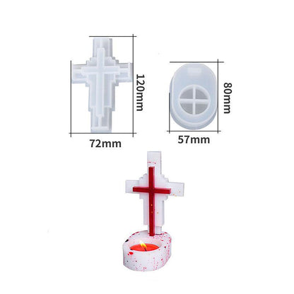 Silicone Mould For Abstract Face Scented Candle Candles Moulds
