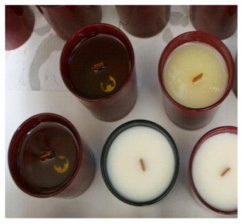 Smokeless Wooden Candle Wicks Candle Cores with Iron Stand for DIY Candle Making Candles Moulds