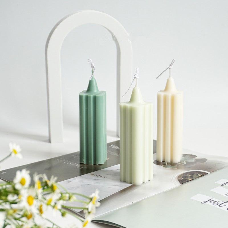 Square Church Scented Candle Diy Plastic Mould Candles Moulds