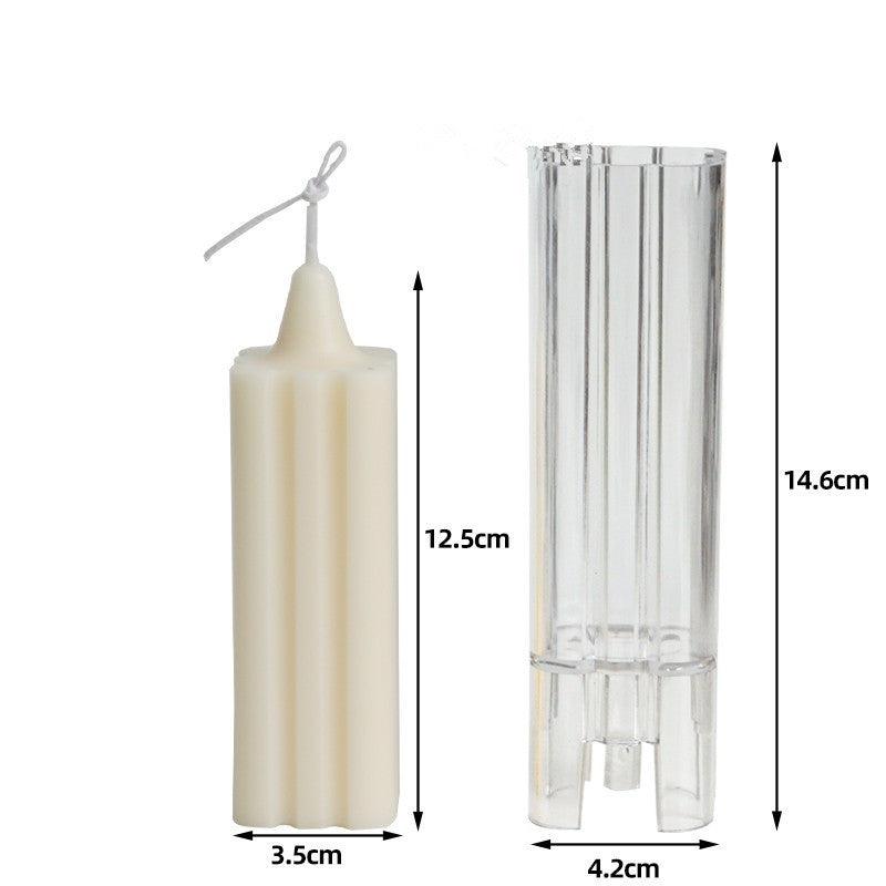 Square Church Scented Candle Diy Plastic Mould Candles Moulds
