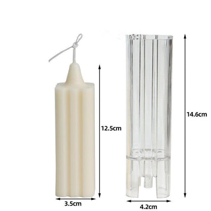 Square Church Scented Candle Diy Plastic Mould Candles Moulds