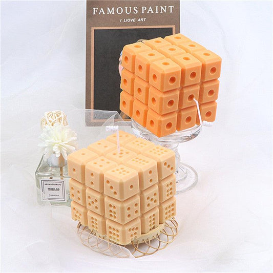 Square Dice Silicone Candle Mould Candles Moulds