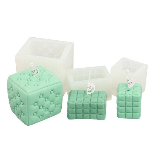 Square Sofa Bag Silicone Candle Mould Candles Moulds