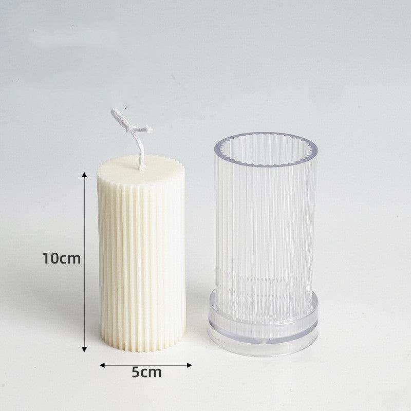 Striped Candle Pc Acrylic Plastic Mould Candles Moulds