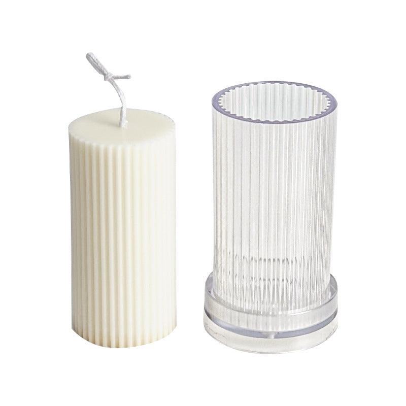 Striped Candle Pc Acrylic Plastic Mould Candles Moulds