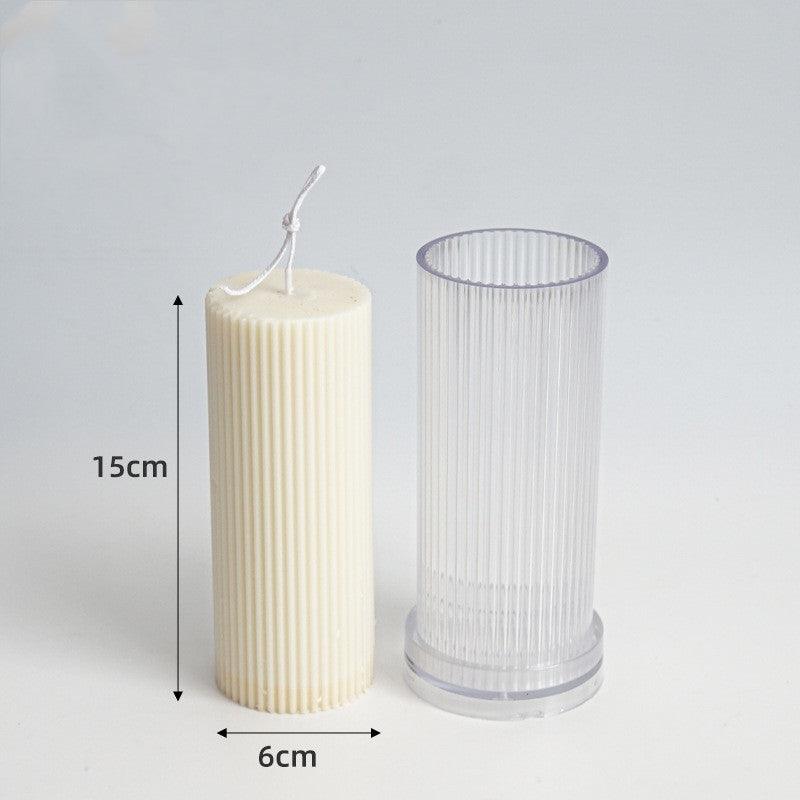 Striped Candle Pc Acrylic Plastic Mould Candles Moulds