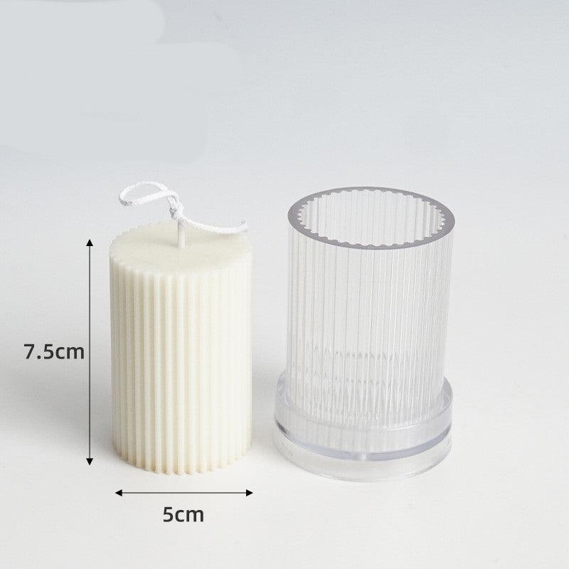 Striped Candle Pc Acrylic Plastic Mould Candles Moulds