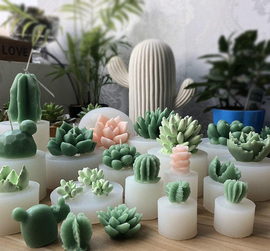 Succulent Candle Mould Candles Moulds