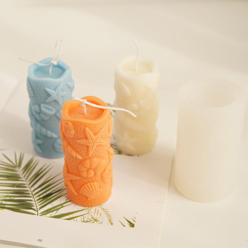 Transform Your Home into a Beach Paradise with Conch, Scallop, and Starfish Mould Candles Candles Moulds