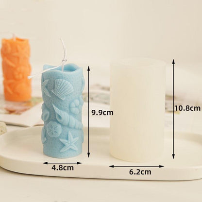 Transform Your Home into a Beach Paradise with Conch, Scallop, and Starfish Mould Candles Candles Moulds