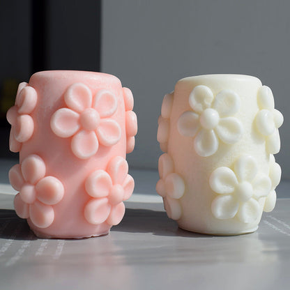 Transform Your Home with Flower Candle Mould Ornaments Candles Moulds