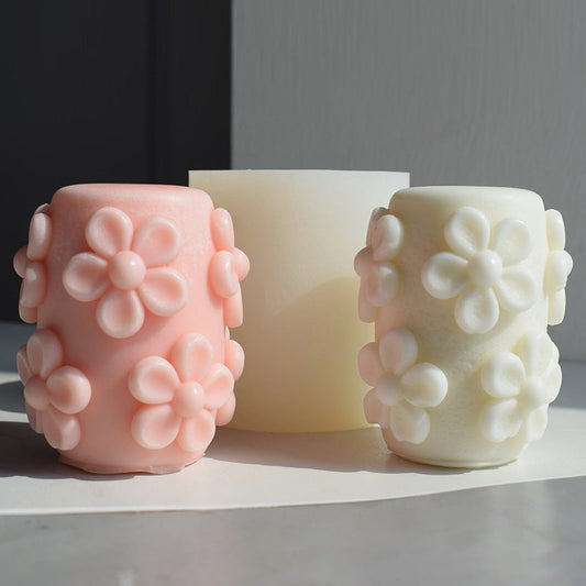 Transform Your Home with Flower Candle Mould Ornaments Candles Moulds