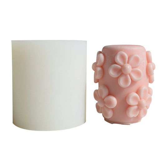 Transform Your Home with Flower Candle Mould Ornaments Candles Moulds