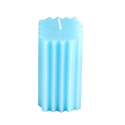 Square Weave Pattern Candle Mould
