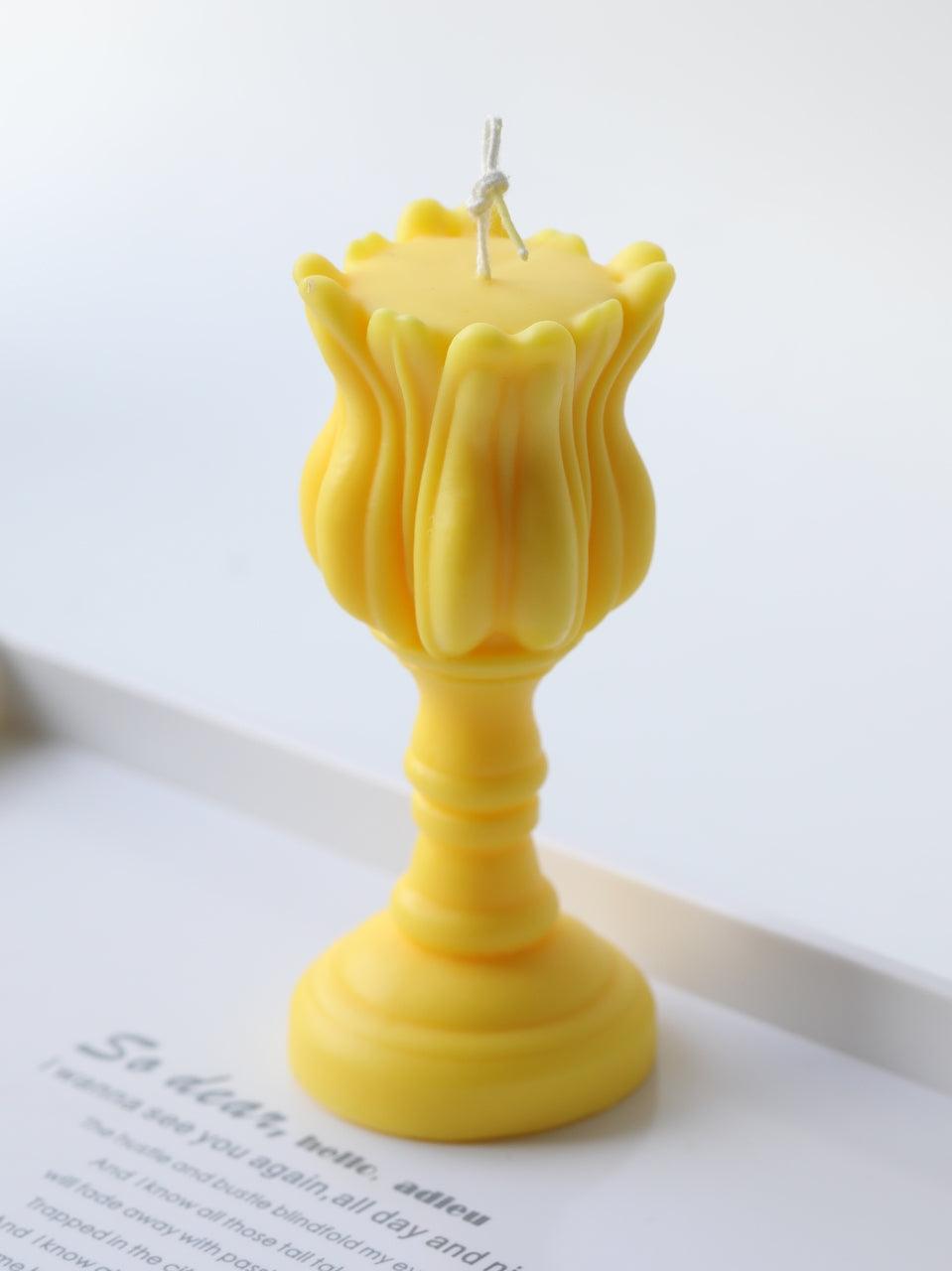 Tulip Candlestick Candle Mould Candles Moulds