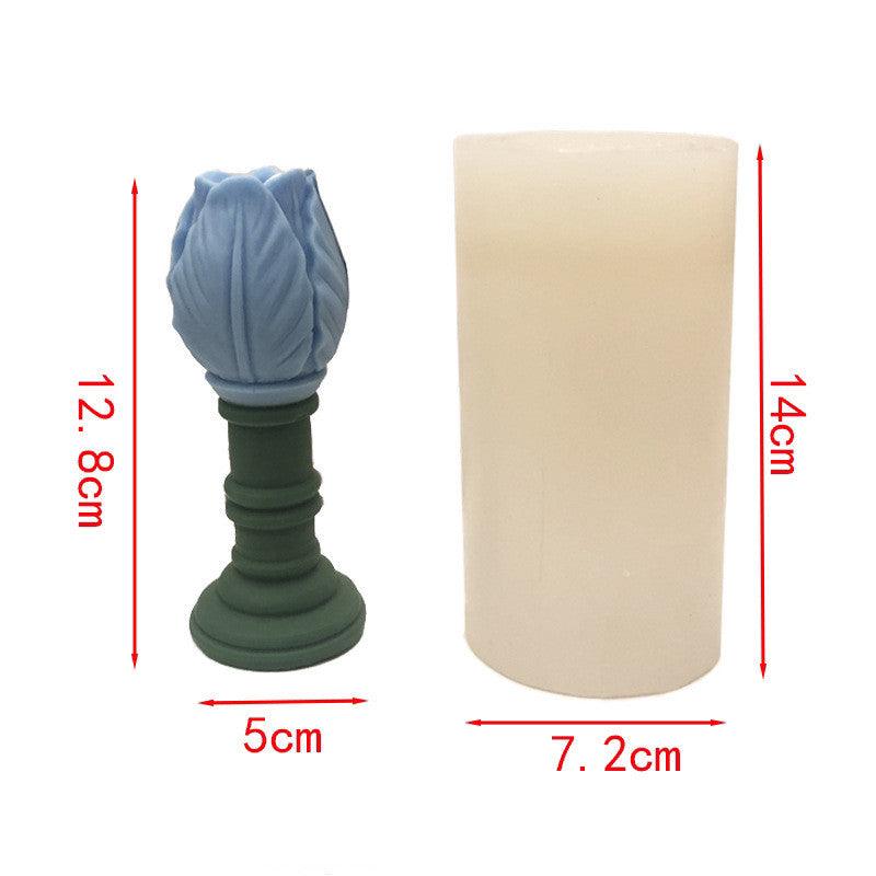 Tulip Flower Silicone Candle Mould Candles Moulds