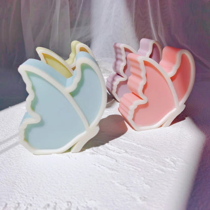 3D Cute Butterfly Candle Silicone Mould