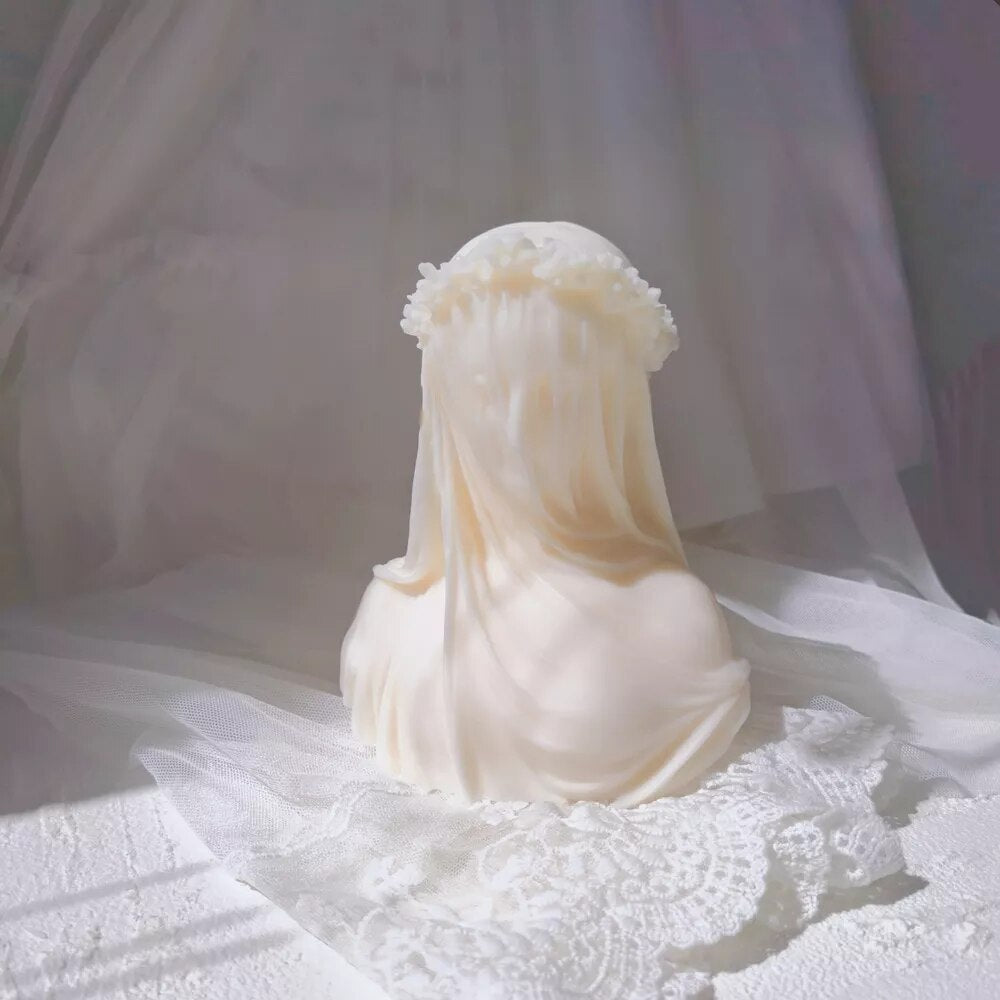 Veiled Lady Candle Silicone Mould