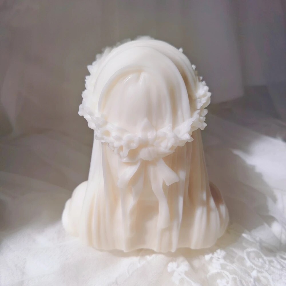 Veiled Lady Candle Silicone Mould