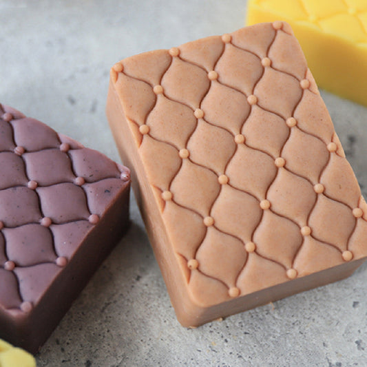 Unlock Creativity with Diamond Pattern Silicone Candle Mould Candles Moulds