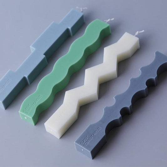 Wind Wave Pattern Silicone Candle Mould Candles Moulds