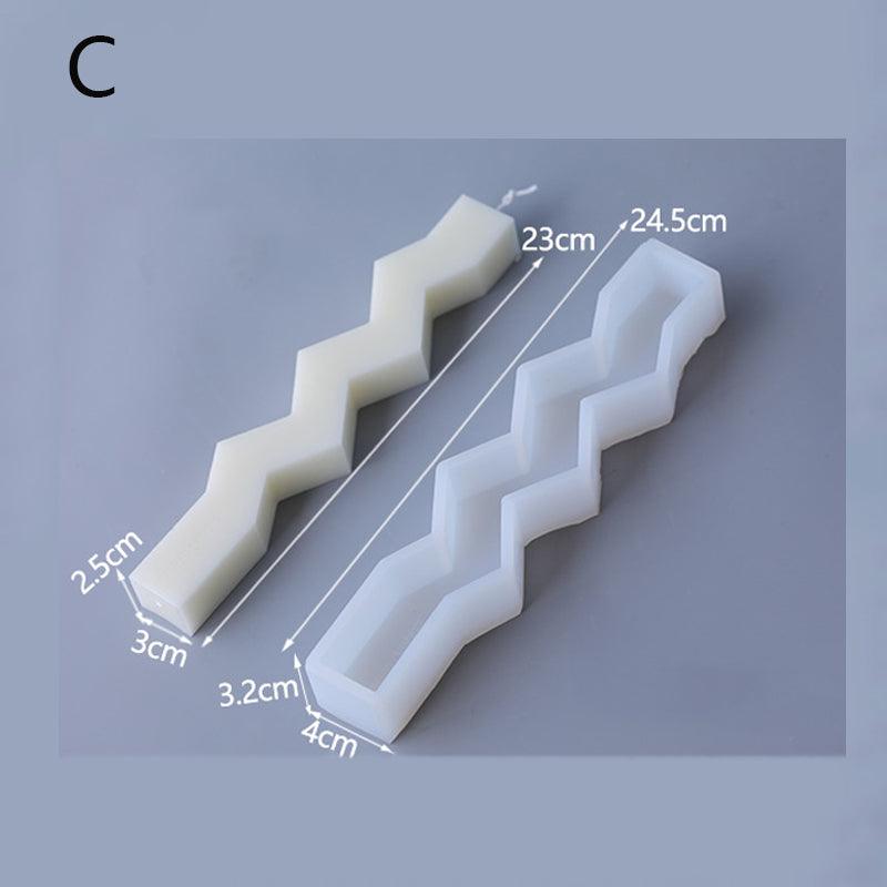 Wind Wave Pattern Silicone Candle Mould Candles Moulds