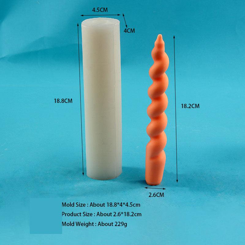 Wind Wave Pattern Silicone Candle Mould Candles Moulds
