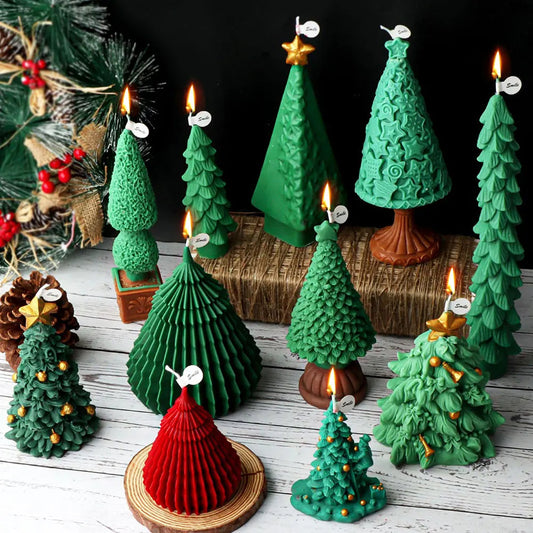 New Christmas Tree Candle Moulds