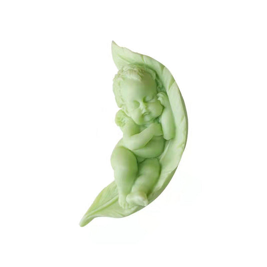 Sleeping Angel Baby Silicone Candle Mould