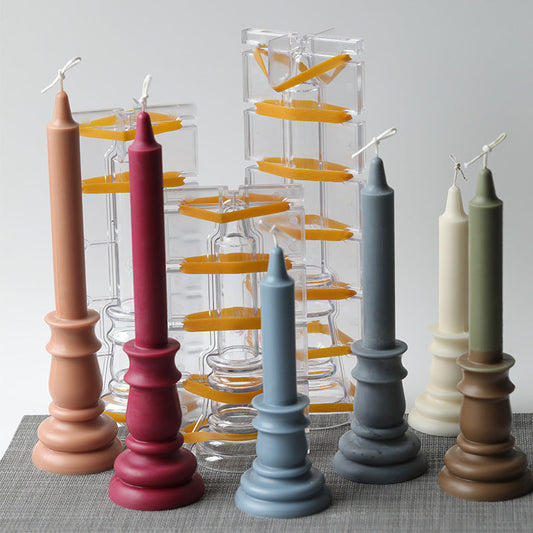 Candlestick-shaped Candle mould