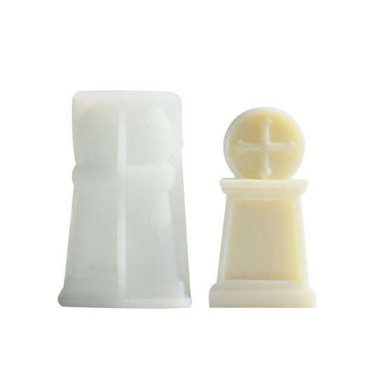 Cross Monument Aromatherapy Candle Silicone Mould