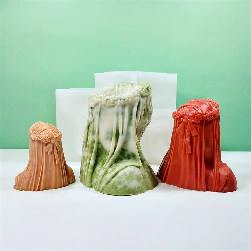 3D Evil Skull King Silicone Candle Mould | Craft Spooky Candles