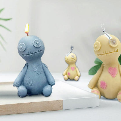 voodoo doll Horror Doll Candle Silicone Mould Candles Moulds