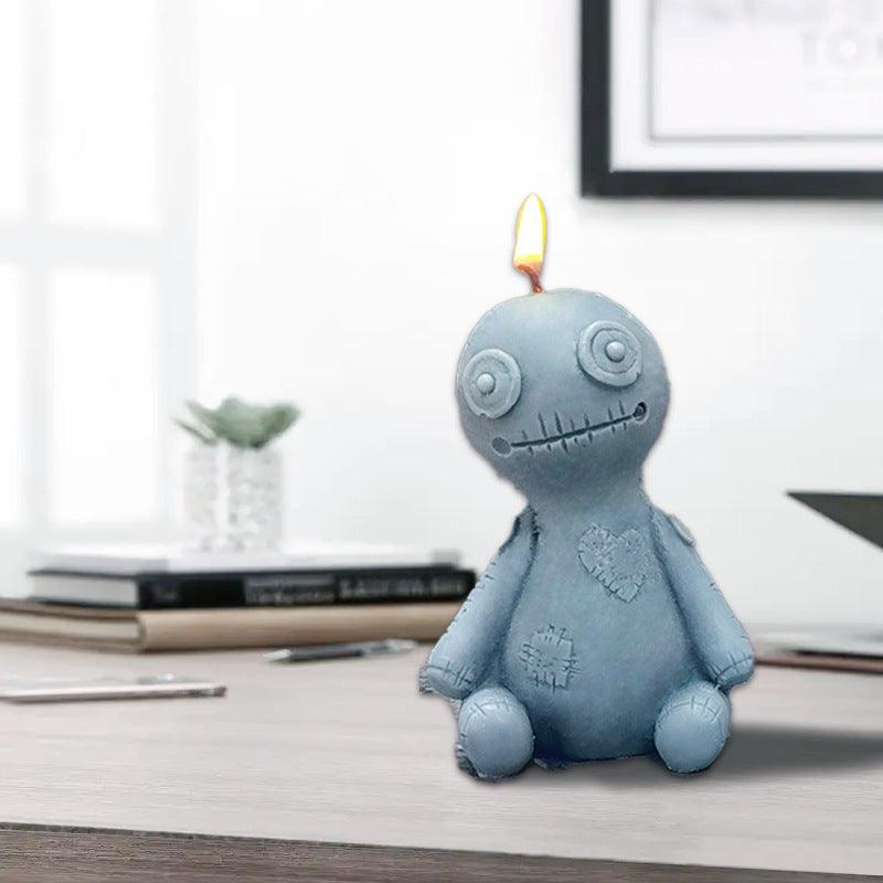 voodoo doll Horror Doll Candle Silicone Mould Candles Moulds